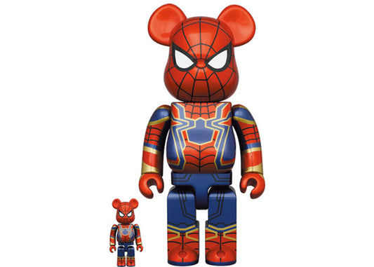 Bearbrick Iron Spider-man Avengers End Game - 400%